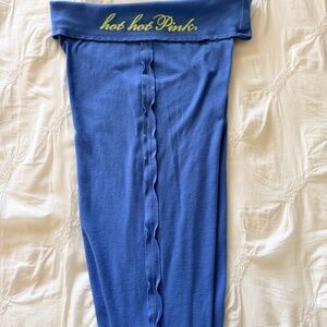 Pink Victoria's Secret VTG low rise cropped pajama pants M